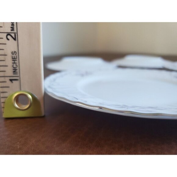 Vintage Gold Standard Genuine Porcelain China Set Of 4 Bread & Butter Plates 6" - Picture 11 of 11